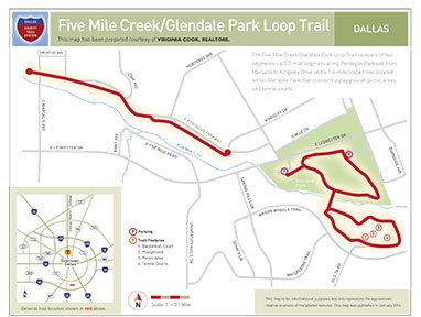 five mile trail map