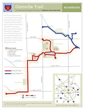glendale park trail map