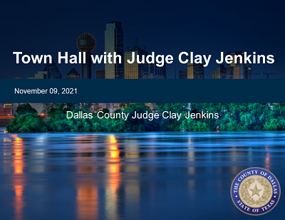 Judge Clay Jenkins Town Hall