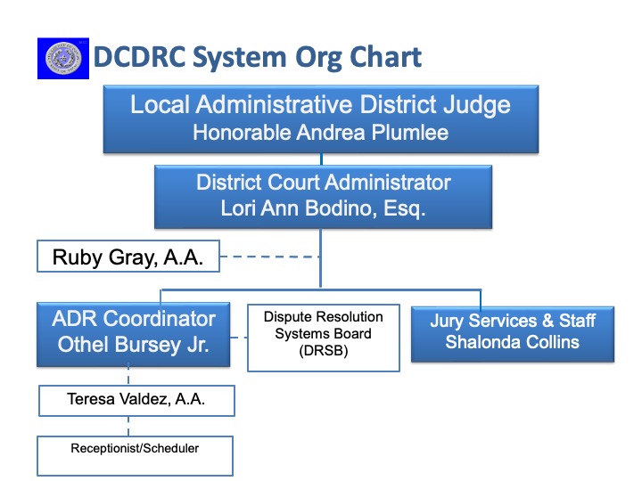 DCDRC System Org Chart