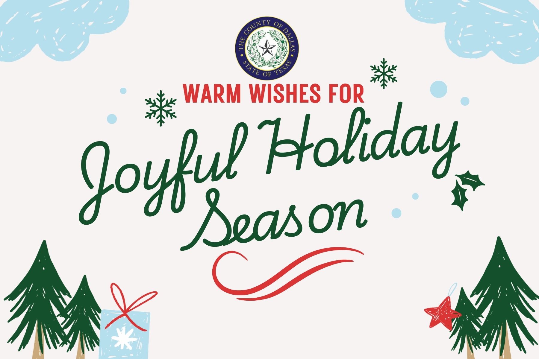 Christmas Postcard Front Christmas Postcard Front