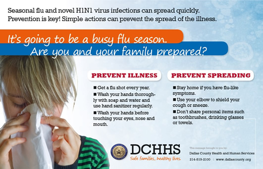 tips to prevent the spread of flu
