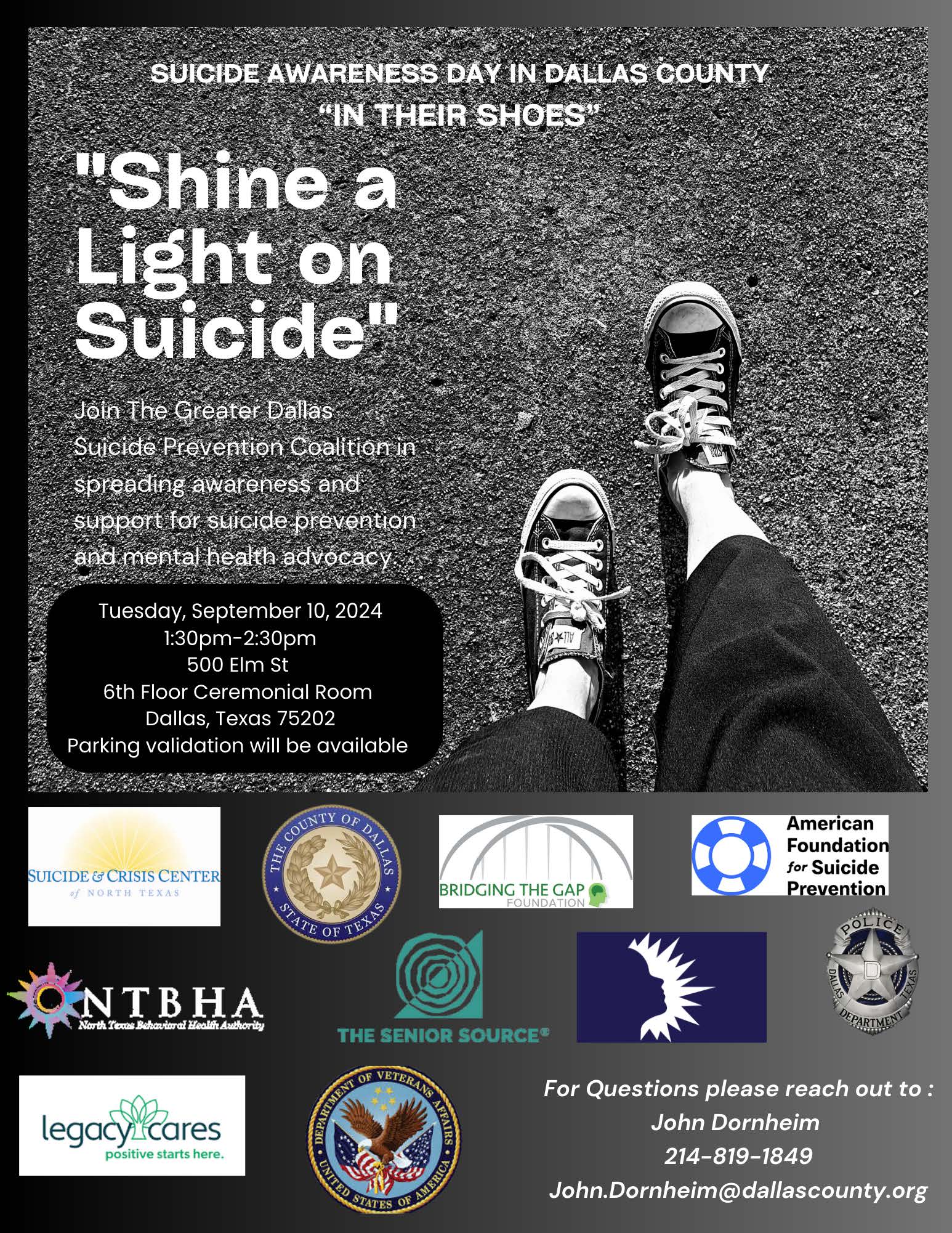 Suicide Awareness Day in Dallas