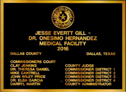medical facility dedication