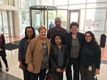 Commissioner Daniel and Staff Early Voting