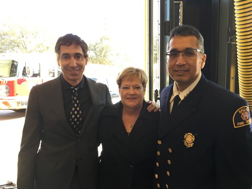 Commissioner Daniel and Dallas Fire Rescue
