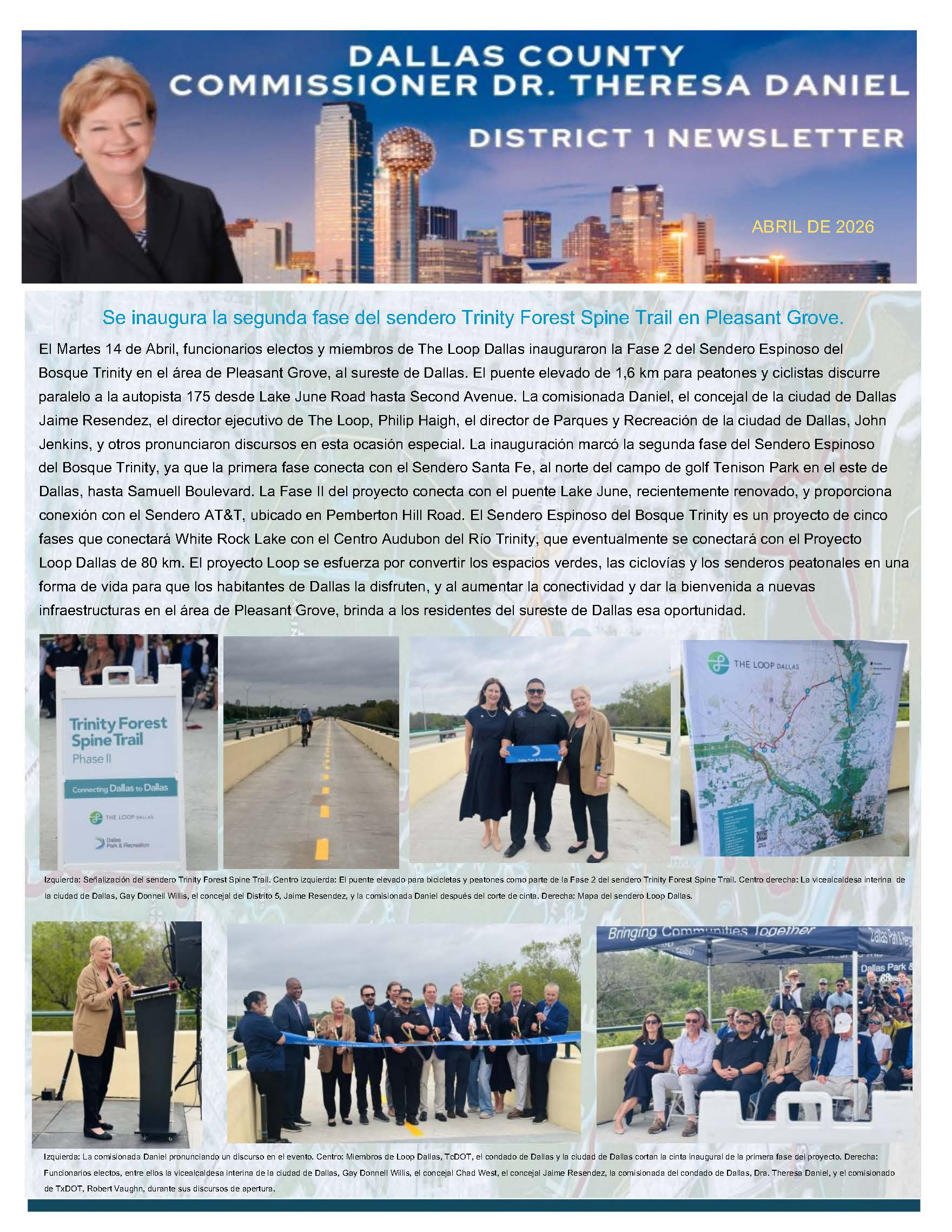 April Newsletters English