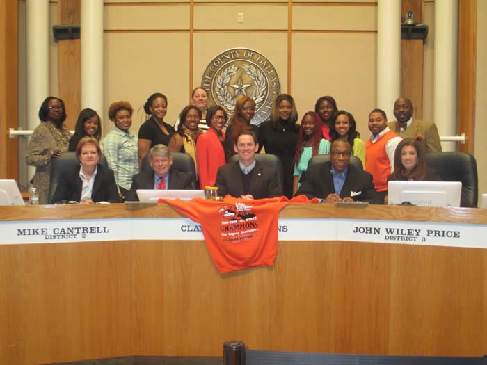 Lancaster girls track team