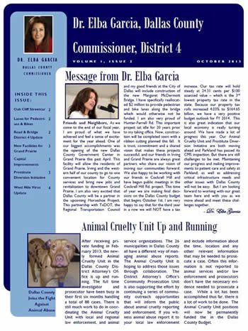 District 4 Newsletter - October 2013