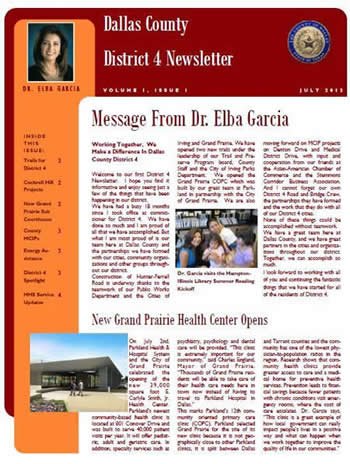 Dallas County Dist. 4 - July 2012 Newletter - English