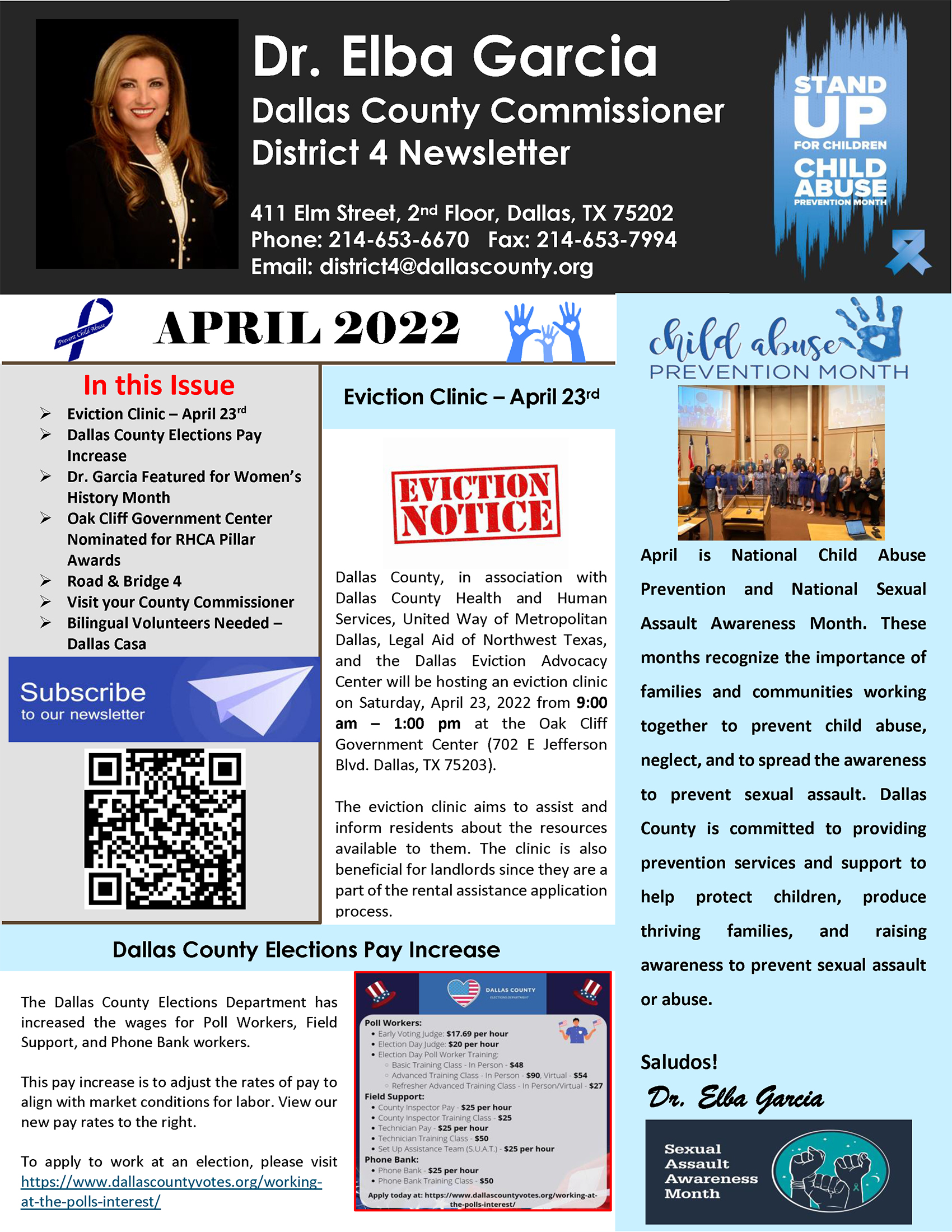 April 2022 Newsletter - EN