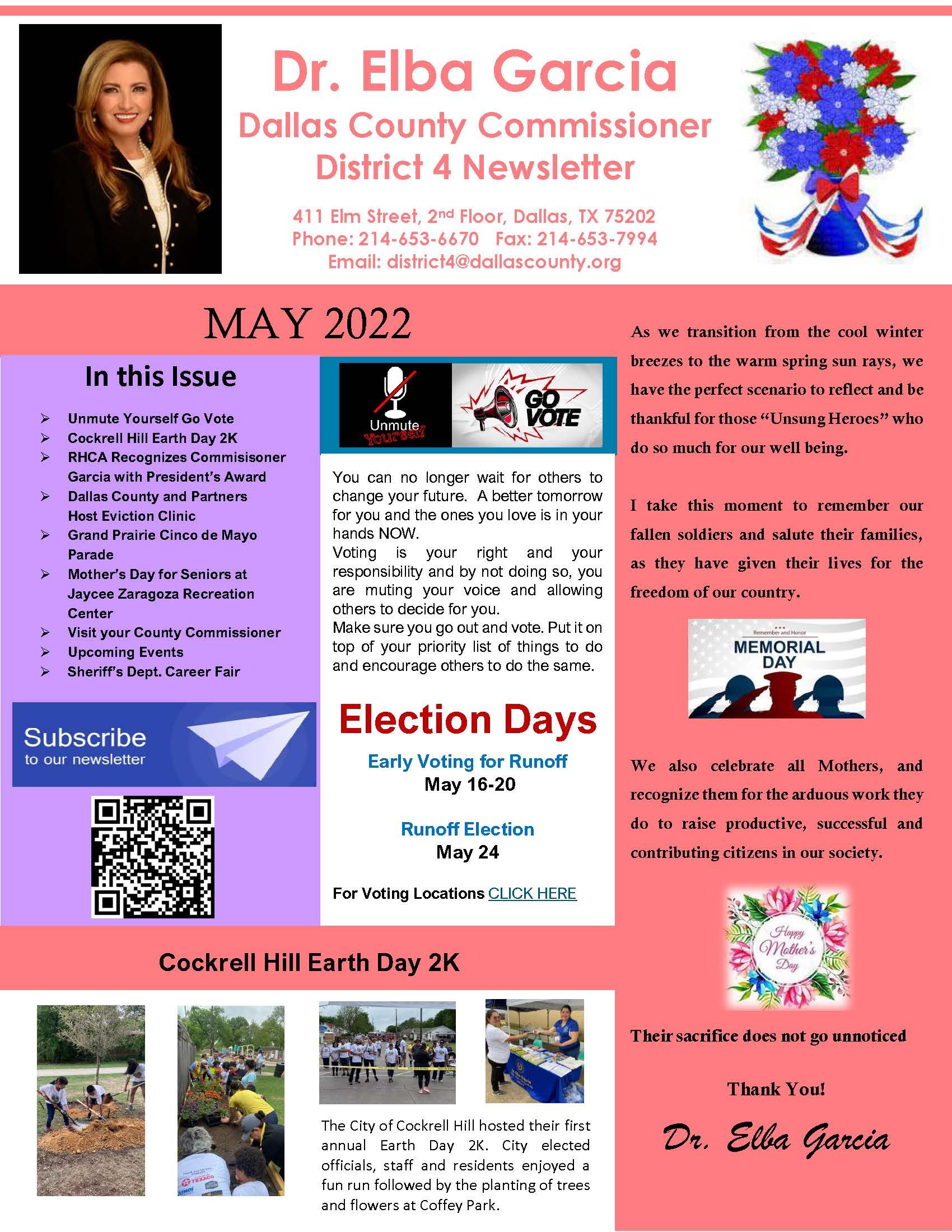 May 2022 Newsletter - EN
