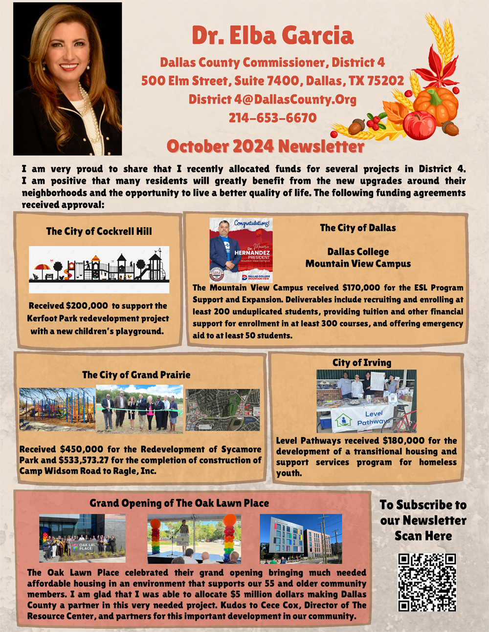 D4 Newsletter - October - English Image