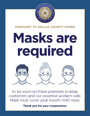 DC Covid Mask Sign Sample - En