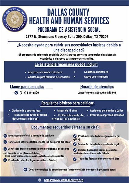 Welfare Flyer - SP
