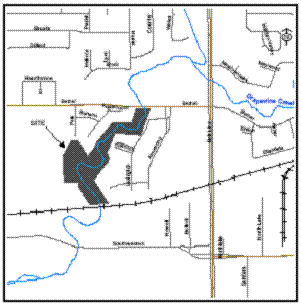 Grapevine Springs Map