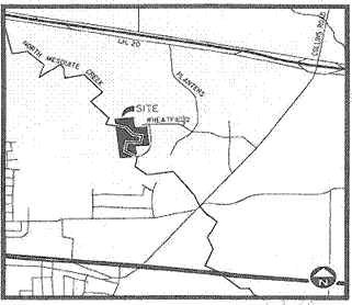 North Mesquite Creek Preserve Map