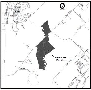 Muddy Creek Preserve Map