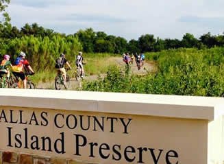 Goat Island Preserve Trinity River Greenbelt