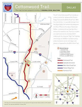 cottonwood trail map