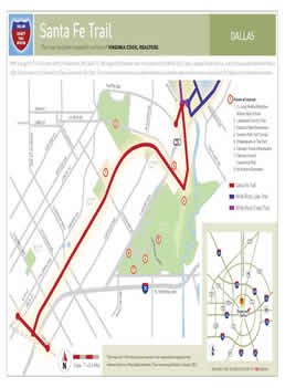 Santa Fe Trail map