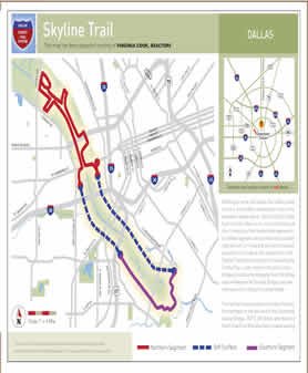 Skyline Trail map